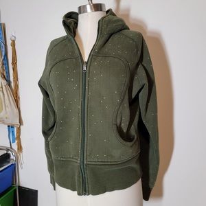Dark Green Lululemon Scuba Hoodie